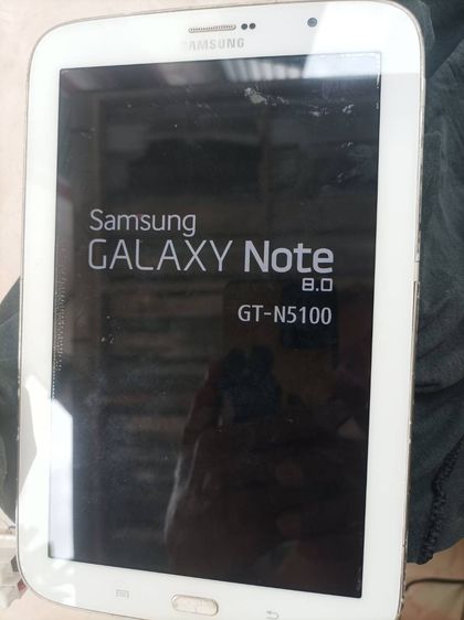 ขายจอดีของ SAMSUNG galaxy note8.0 gt-n5100 แบตชารทไม่เข้า เปิดแล้วหน้าจอค้าง ขายยกให้ทั้งเครื่อง 190 บาท 