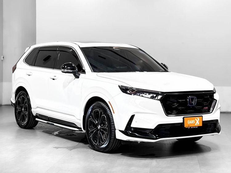 รถ Honda CR-V 2.0 eHEV RS 4WD สี ขาว
