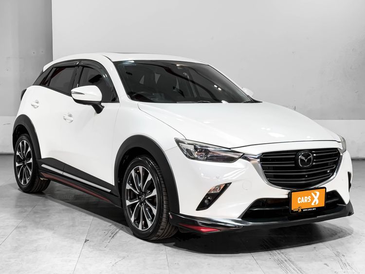 Mazda CX-3 2019 2.0 SP Sedan เบนซิน ไม่ติดแก๊ส เกียร์อัตโนมัติ ขาว