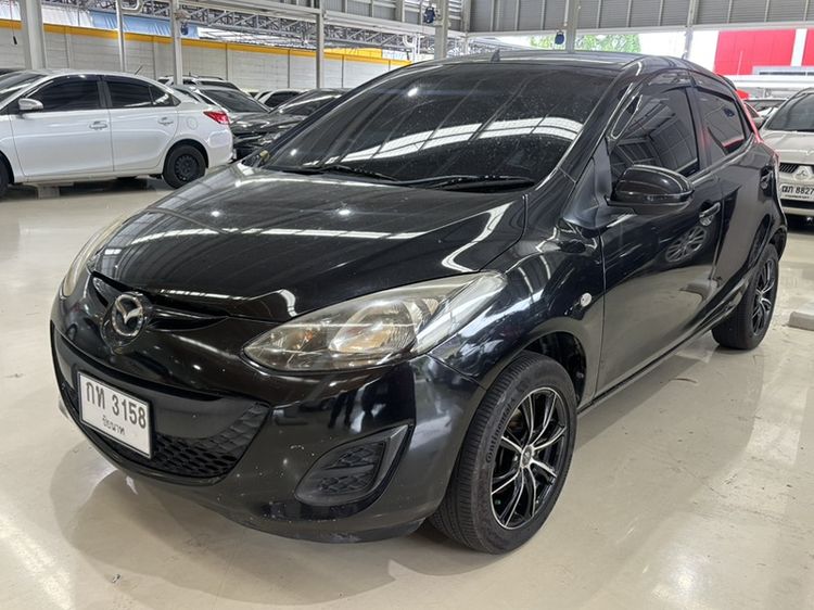 Mazda Mazda 2 2011 1.5 Sports Groove Sedan เบนซิน ไม่ติดแก๊ส เกียร์อัตโนมัติ ดำ รูปที่ 2