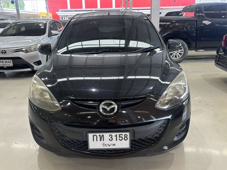 Mazda Mazda 2 2011 1.5 Sports Groove Sedan เบนซิน ไม่ติดแก๊ส เกียร์อัตโนมัติ ดำ รูปที่ 3