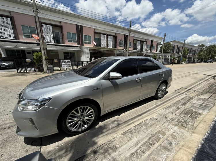 Toyota Camry 2016 2.5 Hybrid Sedan เบนซิน ไม่ติดแก๊ส เกียร์อัตโนมัติ บรอนซ์เงิน รูปที่ 3