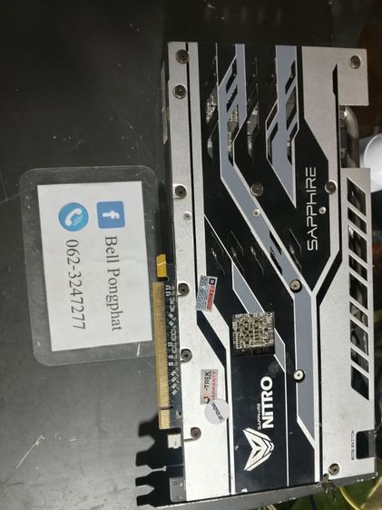 [ขาย] การ์ดจอ SAPPHIRE NITRO+ Radeon RX 580 4GB GDDR5