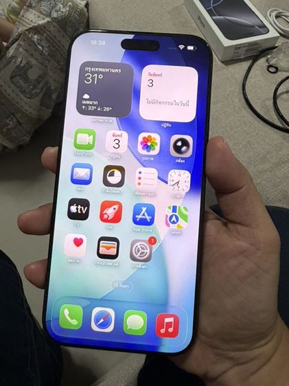 iPhone 16 pro max 512 gb black titanium ครบกล่องแบต รูปที่ 8