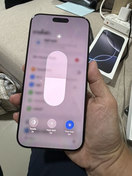 iPhone 16 pro max 512 gb black titanium ครบกล่องแบต รูปที่ 3