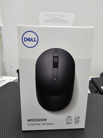 Dell Wireless Mouse เมาส์ แบบไร้สาย MS3320W – Black