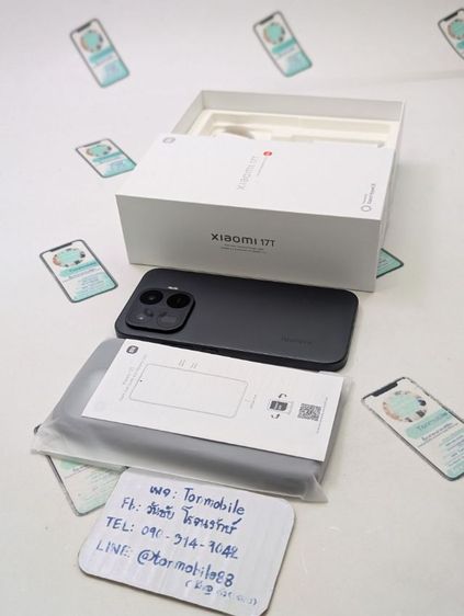 ขาย เทิร์น Xiaomi 17T Ram 12 Rom 256 ศูนย์ไทย รอบชาร์จ 16 รอบ สภาพใหม่เอี่ยม อุปกรณ์ครบยกกล่อง ประกันยาว ถูกๆ เพียง 13,990 บาท เท่านั้น ครับ