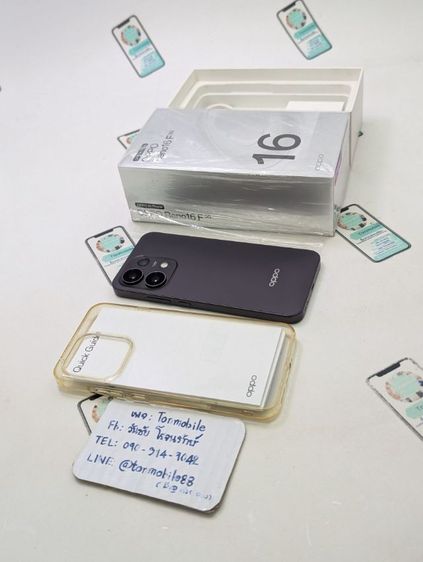 ขาย เทิร์น Oppo Reno 16F 5G Ram 8 Rom 128 GB ศูนย์ไทย สภาพใหม่เอี่ยม อุปกรณ์ครบยกกล่อง ประกันยาว 11 เดือน เพียง 9,990 บาท ครับ  รูปที่ 2