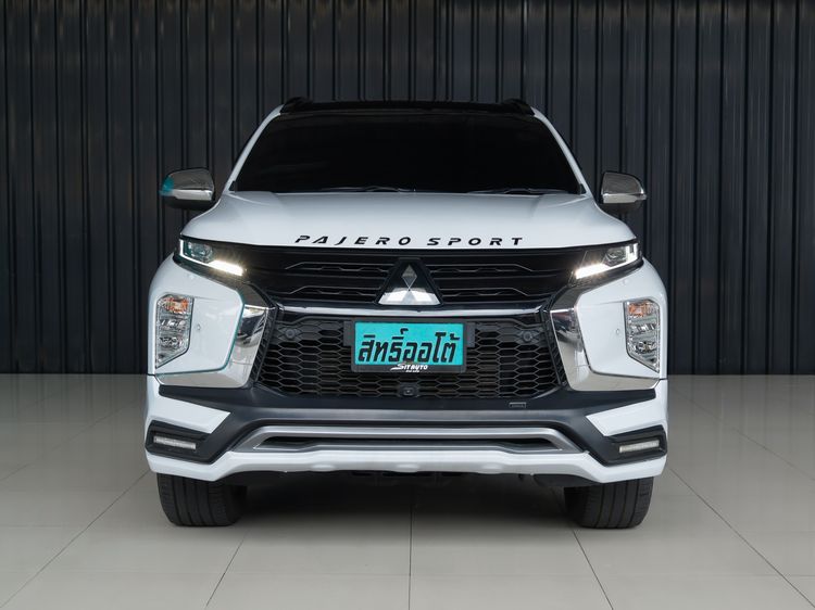 Mitsubishi Pajero Sport 2022 2.4 GT Premium Elite Edition 2WD Utility-car ดีเซล ไม่ติดแก๊ส เกียร์อัตโนมัติ ขาว รูปที่ 2