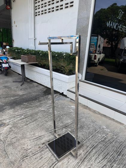 MCT07 ราวน้ำตกสแตนเลส สำหรับโชว์เสื้อผ้า ฐานเหล็ก แข็งแรง พร้อมใช้งาน รูปที่ 3