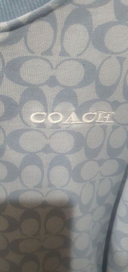 เสื้อแขนยาว COACH มือสองสภาพดี รูปที่ 3