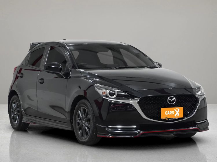Mazda Mazda 2 2022 1.3 Skyactiv-G S Leather Sports Sedan เบนซิน ไม่ติดแก๊ส เกียร์อัตโนมัติ ดำ รูปที่ 3