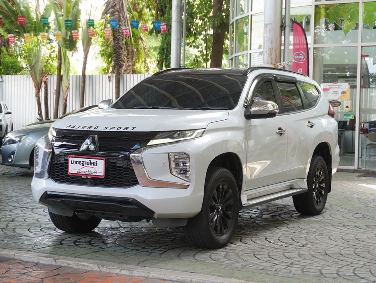 Mitsubishi Pajero Sport 2020 2.4 Elite Edition 2WD Utility-car ดีเซล ไม่ติดแก๊ส เกียร์อัตโนมัติ ขาว รูปที่ 3