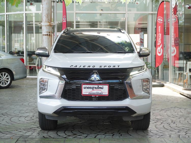 Mitsubishi Pajero Sport 2020 2.4 Elite Edition 2WD Utility-car ดีเซล ไม่ติดแก๊ส เกียร์อัตโนมัติ ขาว รูปที่ 2