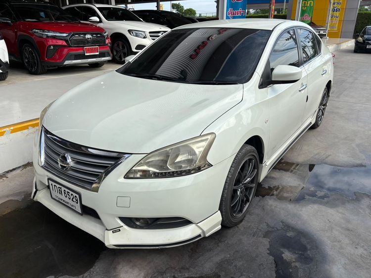 Nissan Sylphy 2012 1.6 E Sedan เบนซิน ไม่ติดแก๊ส เกียร์อัตโนมัติ ขาว รูปที่ 3
