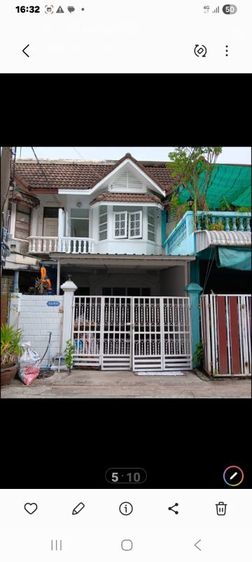 ขายทาวน์เฮ้าส์ 2 ชั้น 3 นอน 2 น้ำ หมู่บ้านชินเขต 1 ซ.งามวงศ์วาน 43 ทำเลดีมาก เข้าออกได้หลายทาง ซ่อมแซมใหม่ทั้งหลัง พร้อมอยู่