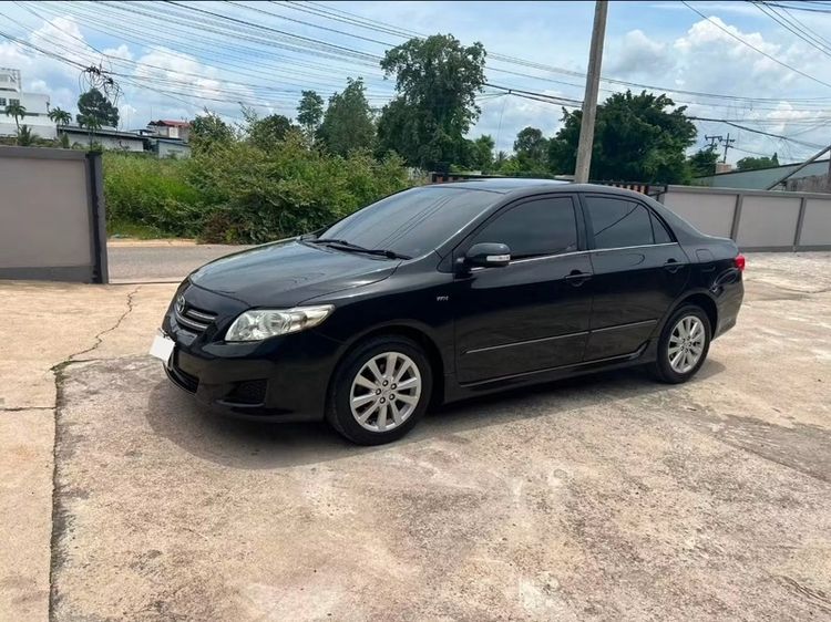 Toyota Altis 2010 1.8 G Sedan เบนซิน ไม่ติดแก๊ส เกียร์อัตโนมัติ ดำ รูปที่ 2