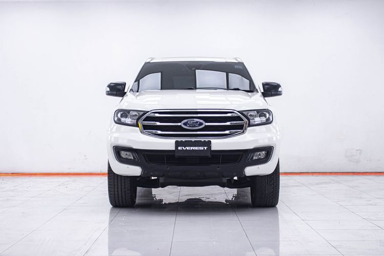 Ford Everest 2019 2.0 Titanium Plus Utility-car ดีเซล ไม่ติดแก๊ส เกียร์อัตโนมัติ ขาว รูปที่ 4