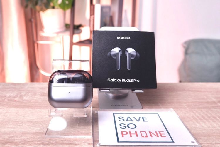 อื่นๆ Samsung Galaxy Buds 3 Pro สี Gray เครื่องสวยใช้งานน้อย ราคาเพียง 2,790.- มีประกันร้าน 60 วัน