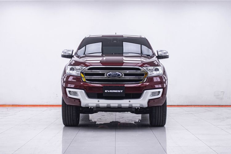 Ford Everest 2017 2.2 Titanium Plus Utility-car ดีเซล ไม่ติดแก๊ส เกียร์อัตโนมัติ แดง รูปที่ 4