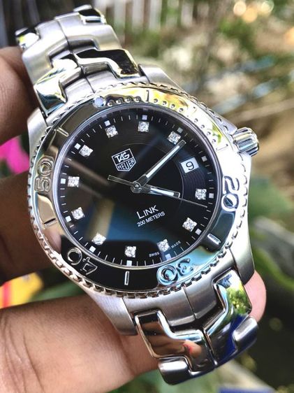 Tag Heuer Link Quartz Diamond  Black Dial WJ 1113🇨🇭🇨🇭 รูปที่ 4