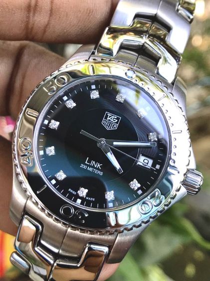 Tag Heuer Link Quartz Diamond  Black Dial WJ 1113🇨🇭🇨🇭 รูปที่ 2