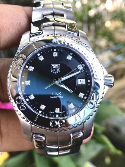 Tag Heuer Link Quartz Diamond  Black Dial WJ 1113🇨🇭🇨🇭 รูปที่ 3