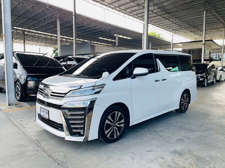 รถ Toyota Vellfire 2.5 Z G Edition สี ขาว