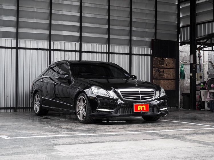 Mercedes-Benz E-Class 2013 E300 Sedan เบนซิน ไม่ติดแก๊ส เกียร์อัตโนมัติ ดำ รูปที่ 2