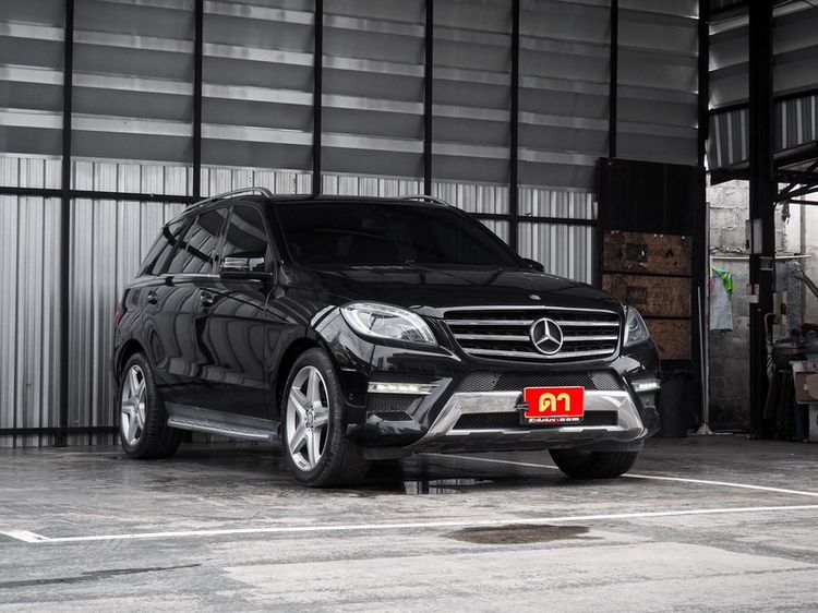 Mercedes-Benz ML-Class 2015 ML250 CDI AMG Utility-car ดีเซล ไม่ติดแก๊ส เกียร์อัตโนมัติ ดำ รูปที่ 2