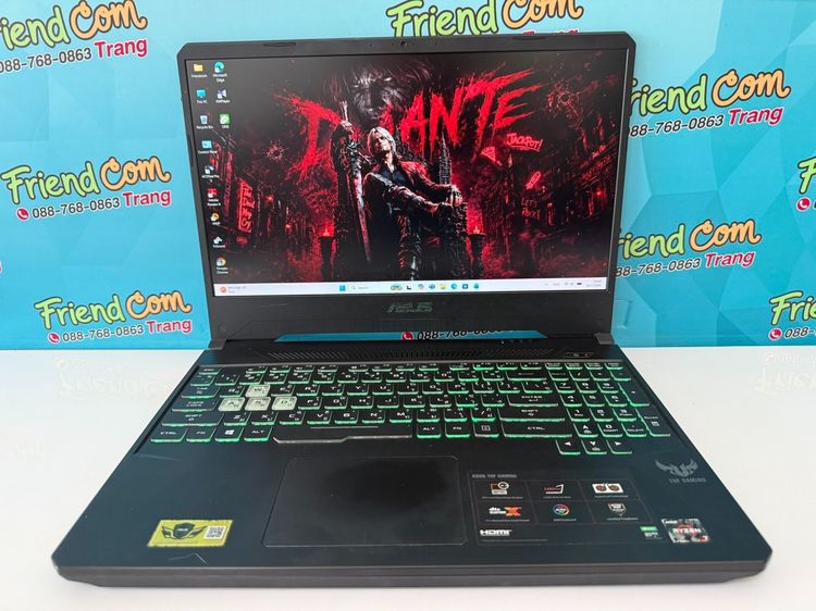 วินโดว์ 8 กิกะไบต์ HDMI ไม่ใช่ Asus TUF Gaming FX505DT-AL043T 