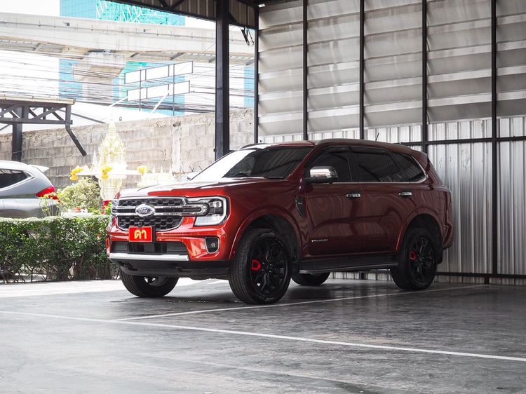 รถ Ford Everest 2.0 Titanium Plus 4WD สี ส้ม