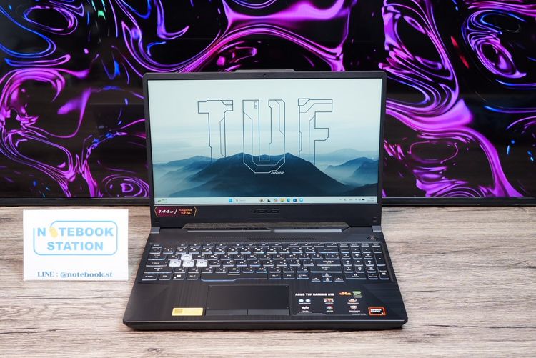Asus TUF Gaming A15 Ryzen7-170 RTX3050(4GB) RAM16 SSD512GB จอ15.6นิ้ว FHD 144Hz เกมมิ่งรุ่นใหม่ สเปคแรง ครบกล่องประกันศูนย์2028 ขายเพียง 24, รูปที่ 2
