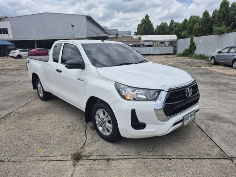 Toyota Hilux Revo 2022 2.4 Entry Pickup ดีเซล ขาว รูปที่ 3