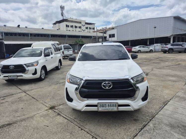 Toyota Hilux Revo 2022 2.4 Entry Pickup ดีเซล ขาว รูปที่ 2