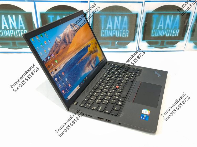 โน๊ตบุคทำงานมือสอง Lenovo Intel Core I7-1165G7 Ram16GB SSD512GB รูปที่ 3