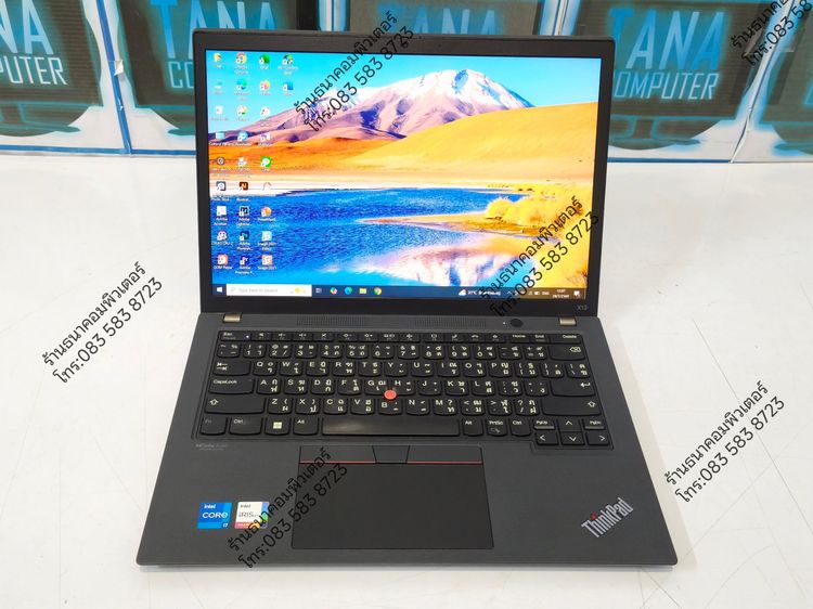 โน๊ตบุคทำงานมือสอง Lenovo Intel Core I7-1165G7 Ram16GB SSD512GB รูปที่ 2