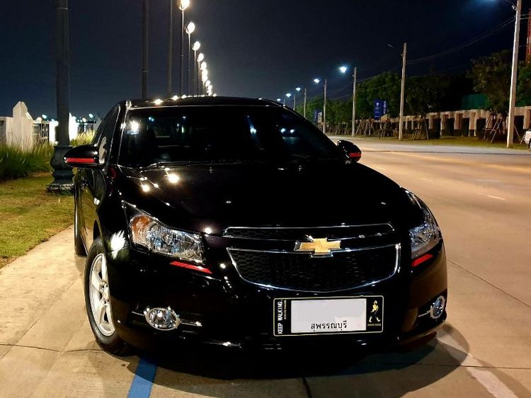 Chevrolet Cruze 2011 1.8 LTZ Sedan ดีเซล ไม่ติดแก๊ส เกียร์อัตโนมัติ ดำ รูปที่ 2