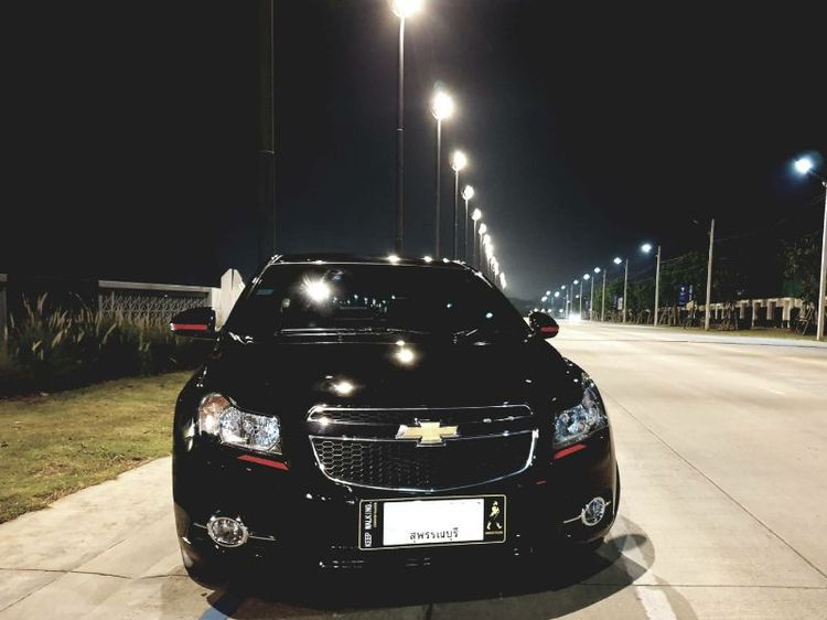 Chevrolet Cruze 2011 1.8 LTZ Sedan ดีเซล ไม่ติดแก๊ส เกียร์อัตโนมัติ ดำ รูปที่ 3