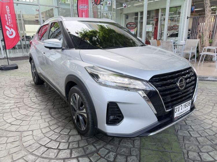 Nissan Kicks 2022 1.2 V Sedan เบนซิน เกียร์อัตโนมัติ เทา
