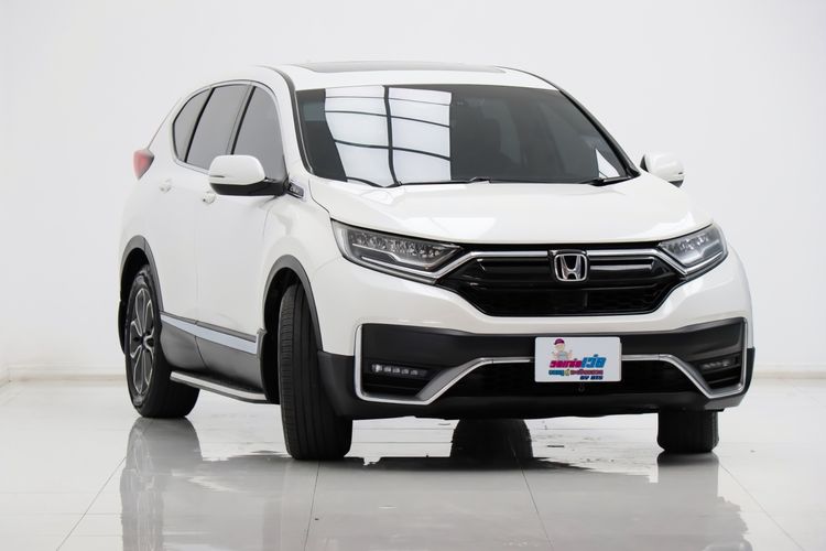 Honda CR-V 2021 2.0 SE Utility-car เบนซิน ไม่ติดแก๊ส เกียร์อัตโนมัติ ขาว รูปที่ 4