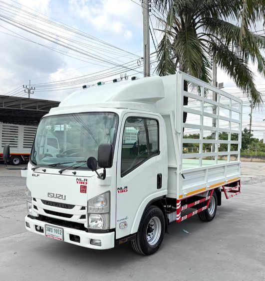 รถ ISUZU NLR 130 แรง ปี 2564 (4 ล้อไม่ติดเวลา) รุ่นใหม่ ไมล์น้อย รถสวย มือเดียว กะบะเหล็กคอกสูง ยาว 3.50 ม รูปที่ 4