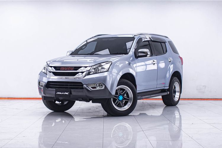 Isuzu MU-X 2013 3.0 Utility-car ดีเซล ไม่ติดแก๊ส เกียร์อัตโนมัติ ฟ้า