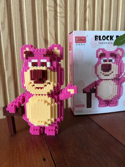 ห้ามพลาด โปร 9.9 แรงสุดในรอบปี ราคาลดแล้ว 40% BLOCK BEAR ตัวต่อน้องหมี 929 ชิ้น ต่อสำเร็จ ของเล่นของสะสมของตกแต่ง รูปที่ 4