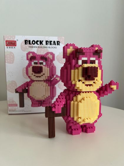 ห้ามพลาด โปร 9.9 แรงสุดในรอบปี ราคาลดแล้ว 40% BLOCK BEAR ตัวต่อน้องหมี 929 ชิ้น ต่อสำเร็จ ของเล่นของสะสมของตกแต่ง รูปที่ 3