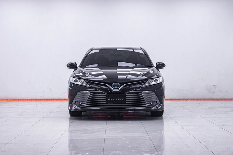Toyota Camry 2020 2.5 Hybrid Premium Luxury Sedan ไฮบริด ไม่ติดแก๊ส เกียร์อัตโนมัติ ดำ รูปที่ 4
