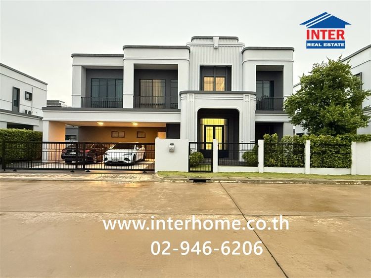 บ้านเดี่ยว 2 ชั้น 102.1 ตร.ว. หมู่บ้านเศรษฐสิริ วงแหวน-จตุโชติ ใกล้ห้างแฟชั่น ไอส์แลนด์ ถนนเลียบวงแหวนกาญจนาภิเษก ถนนวงแหวนจตุโชติ 