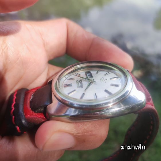 Seiko 5 Actus SS Automatic 25 Jewels Cal.6106-7440 Vintage Made in Japan (นาฬิกาวินเทจแท้) รูปที่ 4