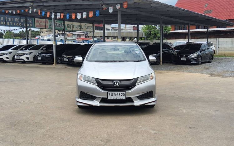 Honda City 2015 1.5 V CNG Sedan เบนซิน NGV เกียร์อัตโนมัติ บรอนซ์เงิน รูปที่ 2