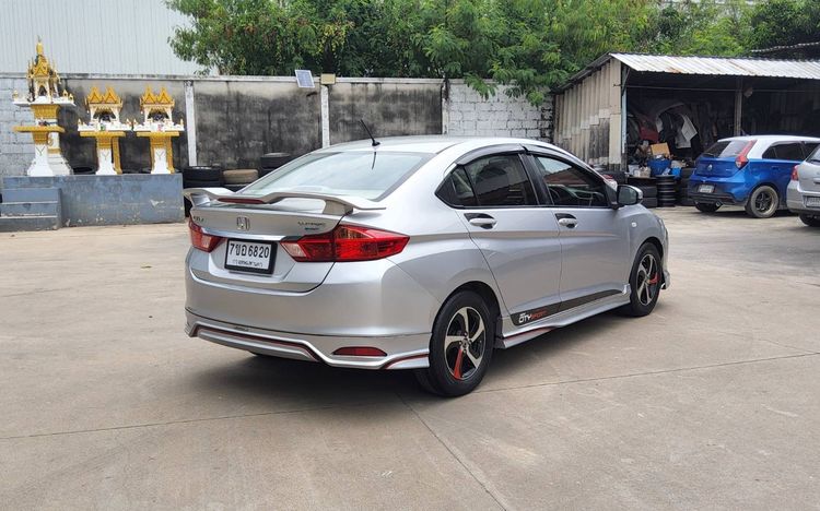 Honda City 2015 1.5 V CNG Sedan เบนซิน NGV เกียร์อัตโนมัติ บรอนซ์เงิน รูปที่ 4